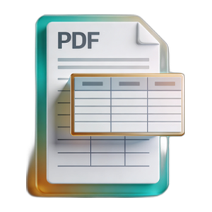 PDF Table Extraction API